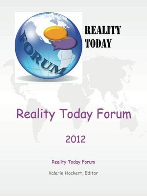 cover image of Reality Today Forum 2012